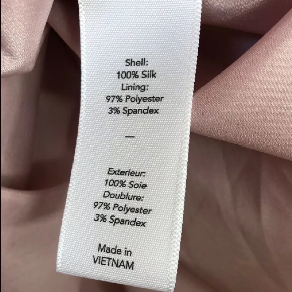 ELIZABETH AND JAMES Silk Blouse Top Sz S - Picture 6 of 6